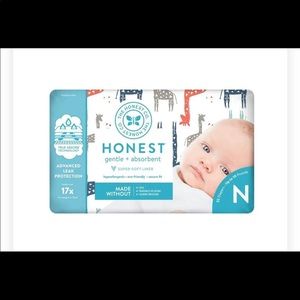 NWT The Honest Co. Diapers - Size Newborn